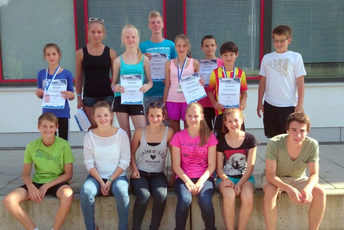 Beitragsbild: Schüler Biathleten testen sich bei Sommerleistungskontrolle