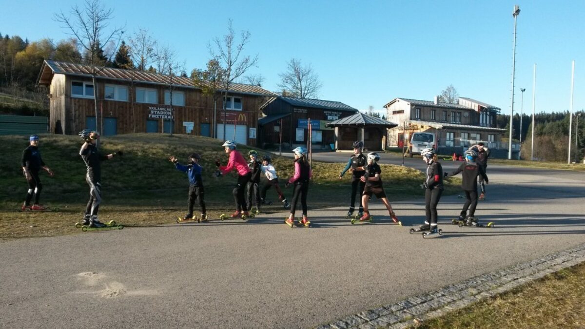 Beitragsbild: Biathleten machen sich in den Allerheiligenferien für den Winter fit