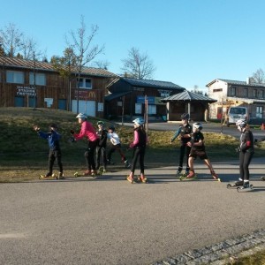 Biathleten machen sich in den Allerheiligenferien für den Winter fit