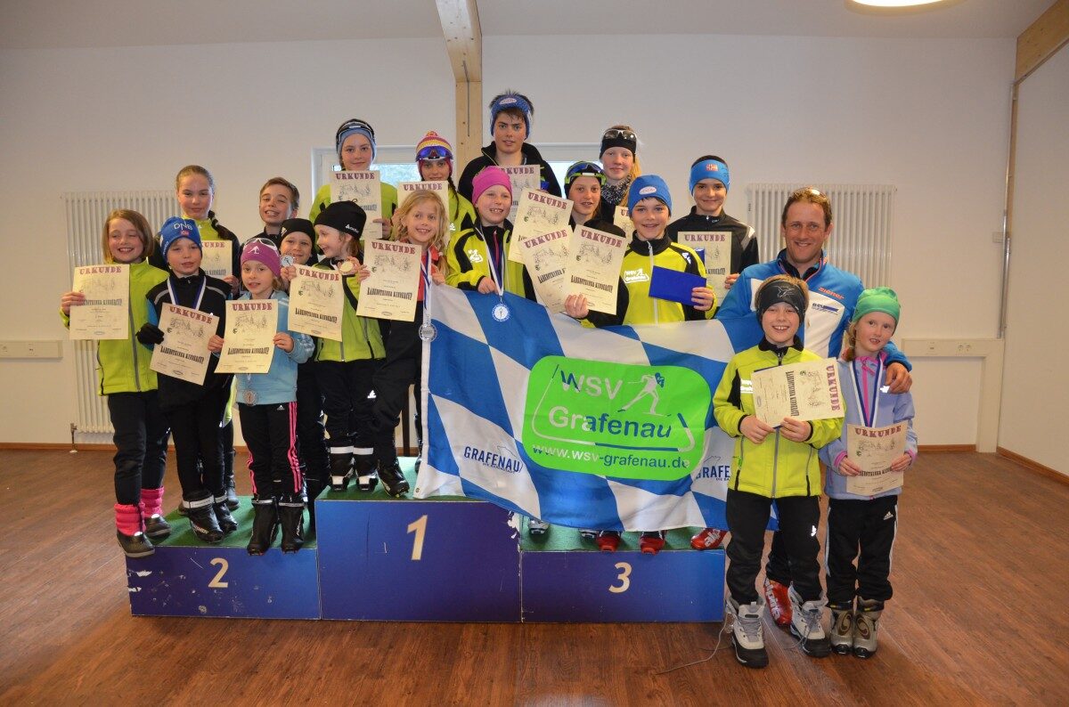 Beitragsbild: Erfolgreiche WSV-Athleten beim Rabensteiner Kindercup