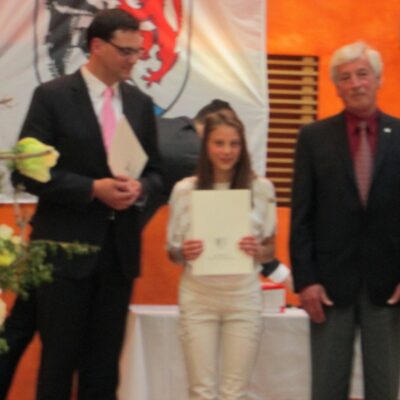 Landkreisehrung für Vroni Beck thumbnail