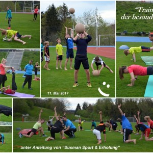 Nach dem Motto der Wintersportler wird im Sommer gemacht ….