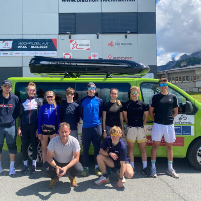 Biathleten machen sich in Hochfilzen fit thumbnail