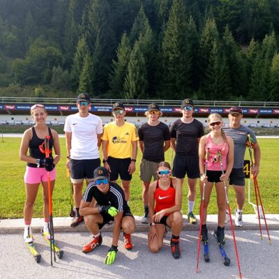 Biathleten trainieren in Hochfilzen thumbnail