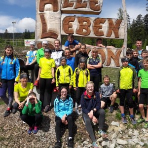 Erstes Gautraining der Langläufer am Arbersee