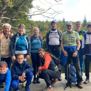 Wanderung des WSV Grafenau auf historischen Holzhauerwegen